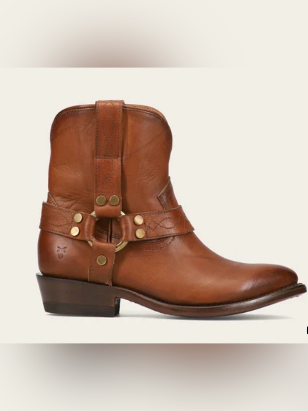 Women's Frye Billy Short Harness ankle boots- size 8.5
